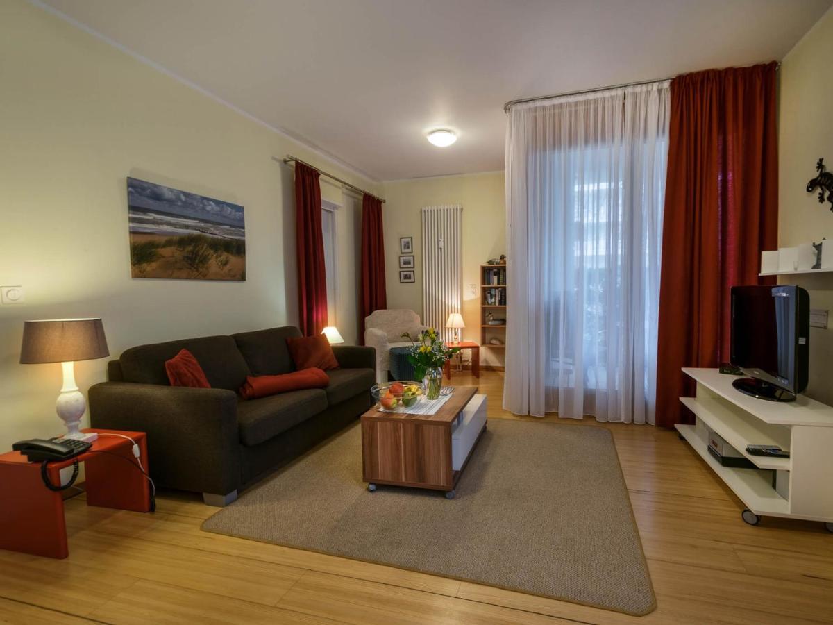 Kaiservillen Heringsdorf - Ferienwohnung Mit 1 Schlafzimmer Und Terrasse D204 Luaran gambar